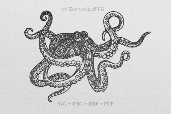 Download Octopus SVG, Mandala Octopus SVG - Premium Resources