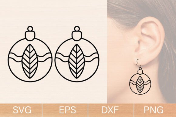 Download Christmas Earrings Laser Cut Svg - Premium Resources