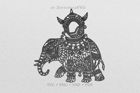 Download Elephant SVG, Mandala Elephant SVG - Premium Bundle